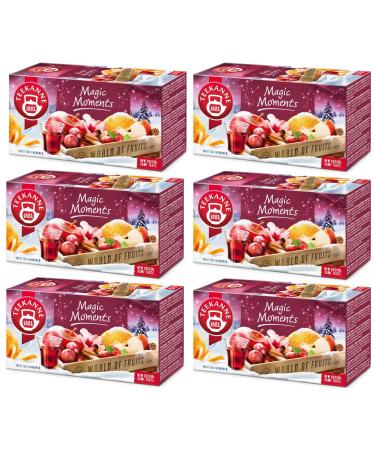 DEKOND Teekanne Magic Moments Orange and Grape Flavored Tea with Rum 6 x 50g