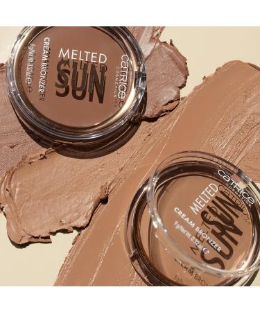 Catrice Melted Sun Cream Bronzer No. 020 Beach Babe | Vegan Oil-Free Natural Matte Finish | 9g - Instant Definition for a Sun-Kissed Glow - Buy Online on GoSupps.com