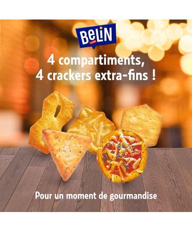 Belin Reception - Assortment of Aperitif Biscuits - Baked Salty Crackers - Mix of 4 Varieties - 760g - Buy Online on GoSupps.com