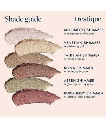 Trestique Shadow Crayon | Refillable Eyeshadow with Blending Brush | Clean Beauty Makeup - Venetian Shimmer - Buy Online on GoSupps.com