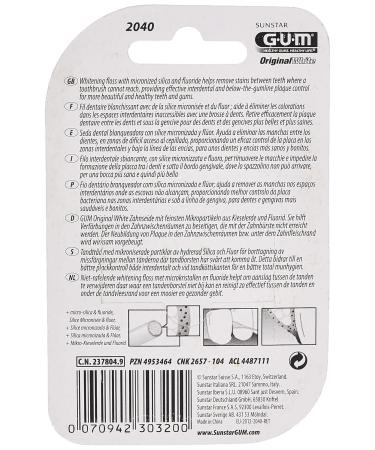 Buy Sunstar Gum Original White Floss 30m - Best International Shipping & Premium Dental Care - Buy Online on GoSupps.com