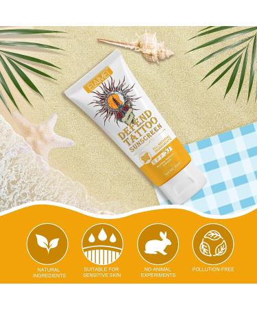 Premium Tattoo Care Sunscreen Stick SPF 30+ | UVA/UVB Protection | Water Resistant 2.02oz - Buy Online on GoSupps.com