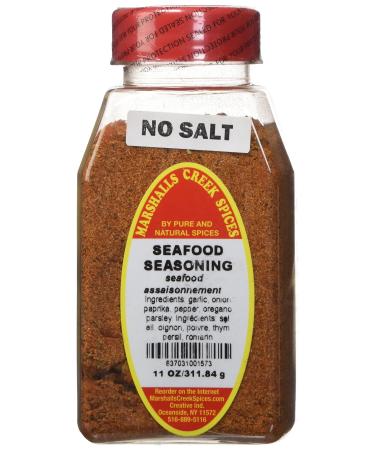 Marshalls Creek Spices Seafood Seasoning No Salt 11 Ounce