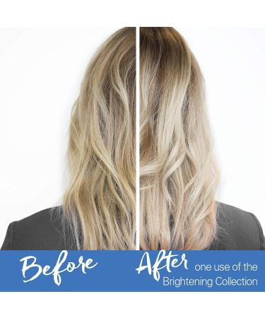 Kenra Brightening Shampoo/Conditioner 10.1 Fl Oz | Violet Toning for Blondes, Grays, Brunettes | Eliminates Brassy Tones | Purple Shampoo/Conditioner for All Hair Types - Buy Online on GoSupps.com