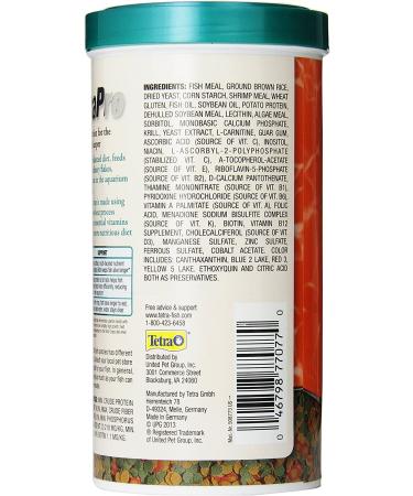 TetraPRO Goldfish Crisps 7.9 oz - High-quality Fish Food for Goldfish - Buy Online on GoSupps.com