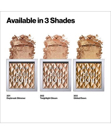 Revlon Skin Lights Prismatic Highlighter Makeup - Natural Glow - Shimmer Finish - Daybreak Glimmer (201) - 0.28 Oz - Buy Online on GoSupps.com