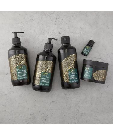 I Love Wellness De-Stress Body Scrub - Natural Essential Oils of Lemongrass Rosemary & Eucalyptus Vegan Exfoliator for Clear Skin - 350G - Buy Online on GoSupps.com