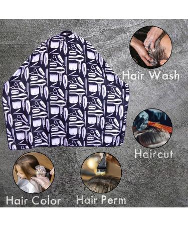 King Midas Barber Cape (Black and White) - Buy Online on GoSupps.com