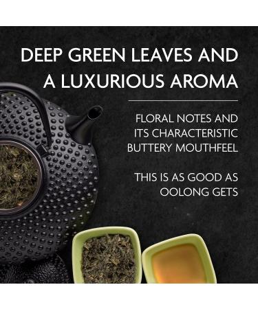 East London Tea Co. - JADE OOLONG Loose Leaf Tea | High in Antioxidants | 100% Natural Ingredients (80g Pouch) - Buy Online on GoSupps.com