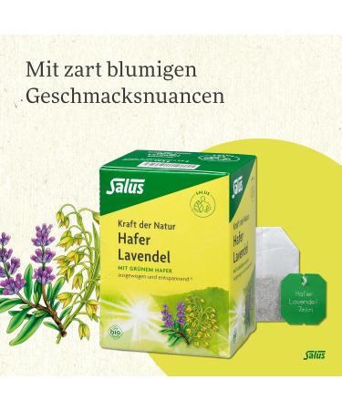  Salus Salus Organic Lavender Tea Bags - Herbs Fruits Spices - Buy Online on GoSupps.com