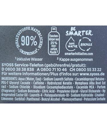 Syoss Men Power Shampoo 440ml | Strong & Revitalized Hair - International Shipping Available - Buy Online on GoSupps.com