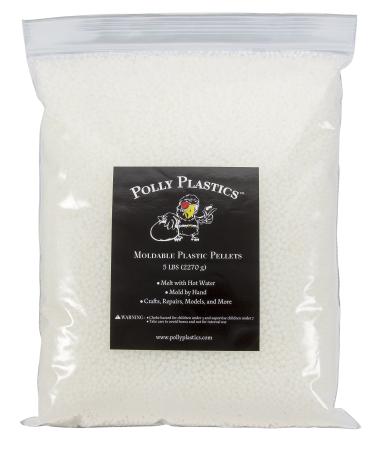  Moldable Plastic Pellets Polymorph Plastic Moldable Friendly  Thermoplastic by A-COUNT (Six OZ)