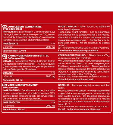 Marnys L-Carnitine 220ml - Boost Energy & Enhance Performance | International Shipping Available - Buy Online on GoSupps.com