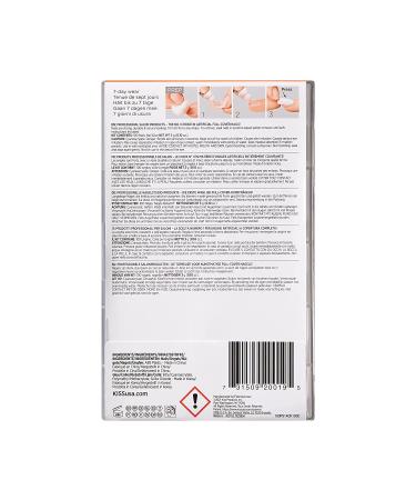 KISS 100 Full Cover Nails Kit Short Square | Short Length Nails Set - Buy Online on GoSupps.com