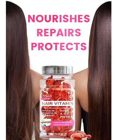 Hussell Hair Treatment Serum with Argan, Macadamia & Avocado Oils - Vitamins A, C, E, Pro B5 - Unisex Hair Conditioner - Buy Online on GoSupps.com