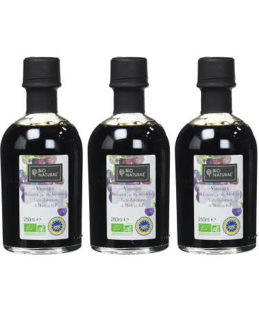 Bionaturae Balsamic Vinegar of Modena 250 ml - Pack of 3 - Buy Online on GoSupps.com