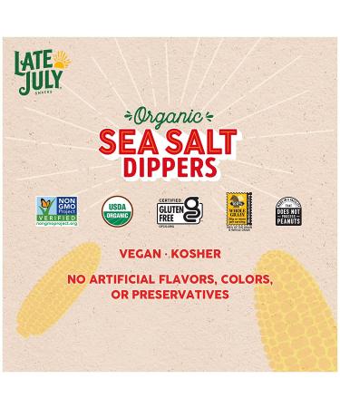 Late July Organic White Corn Tortilla Chips Dippers - 7.4 oz Bag - Buy Online on GoSupps.com