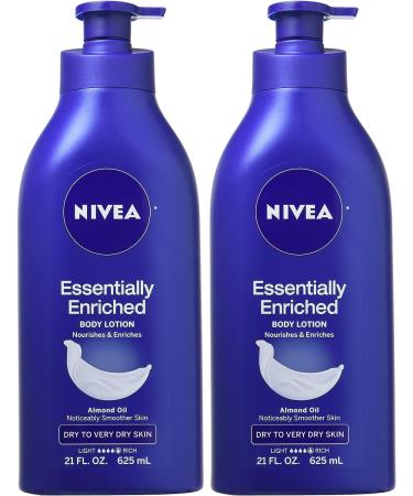 Nivea Essentially Enrich Lotion 21 fl oz - Hydrating Body Moisturizer - Buy Online on GoSupps.com