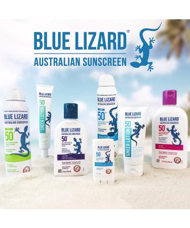 Blue Lizard Sport Mineral Sunscreen Lotion SPF 50+ - Unscented 8.75 Fl Oz - Buy Online on GoSupps.com