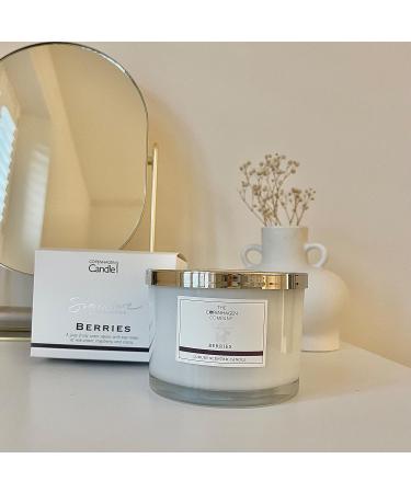 Luxury Pear Blossom Scented Candle Gift for Women | 35 Hours Burn Time | Hotel Collection | 12oz Natural Wax Blend | The Copenhagen Company - Buy Online on GoSupps.com