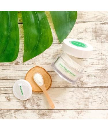 ECOCERA Rice Loose Powder - Hypoallergenic Transparent 15g | Ideal for Oily & Combination Skin - International Shipping Available - Buy Online on GoSupps.com