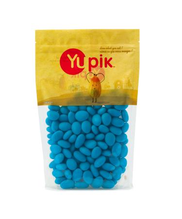Yupik Blue Confetti Candy Coated Almonds 1 kg 6 Count Almonds in Sugar Coating Hard Candy Shell Sweet Nuts Dragee Confectionary Decorative Candy Snack & Gift for Parties Weddings 6 kg