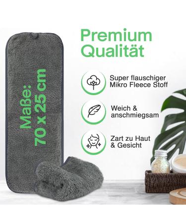 Premium Microfiber Compress Cloths for Cosmetics | Soft Fluffy 25 x 70 Towels - 6 Pack | Ideal for Studio & Wellness Warmers - Buy Online on GoSupps.com