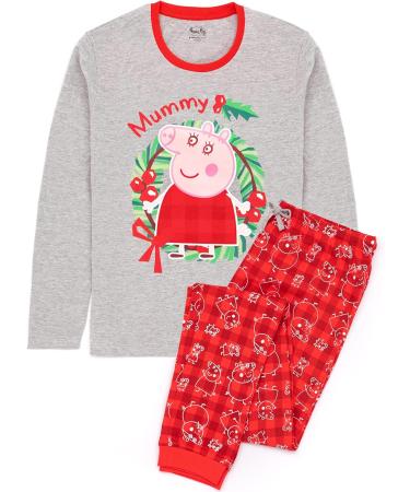 Peppa Pig Christmas Family Pyjamas Set | Festive PJs for Women Men Baby Kids | Christmas Eve Box Gift - Buy Online on GoSupps.com