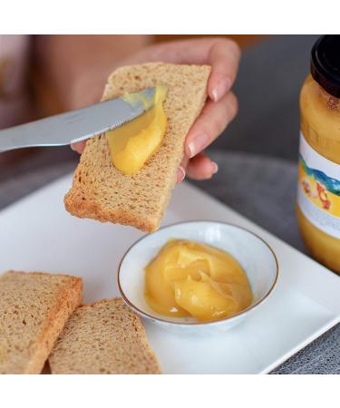 Pure Raw Linden Blossom Honey 1000g - Unheated Natural Ingredients with Pollen & Beeswax - International Shipping Available - Buy Online on GoSupps.com