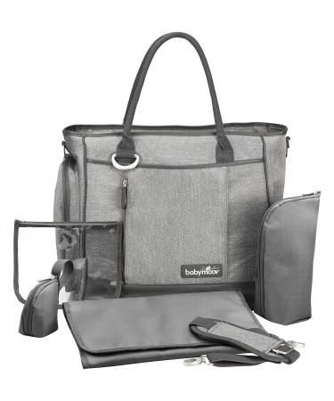 Buy Babymoov Essential Diaper Bag in Smokey Grey - Stylish Functional & International Shipping - Buy Online on GoSupps.com