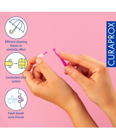 Curaden CPS 406 Perio Plus Interdental Brush with Replacement Heads - 1 Pack | International Shipping Available - Buy Online on GoSupps.com