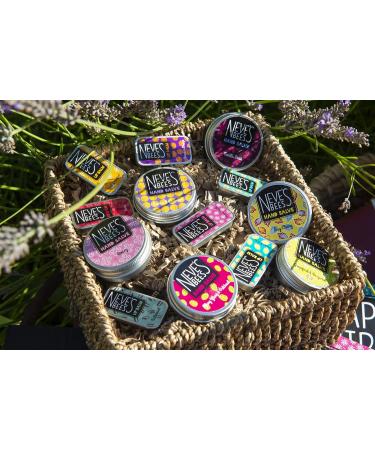 Neve's Bees Beeswax Lip Balm - Sweet Grapefruit - 100% Natural - Cute Little Slider Tin - 7g (see pic for size) - Buy Online on GoSupps.com