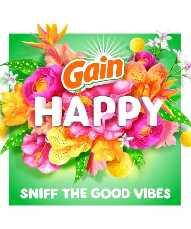 Gain In-Wash Laundry Scent Booster Beads - Happy Scent 24 oz | Long-Lasting Freshness for Every Load - Shop Now - Buy Online on GoSupps.com