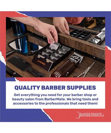 BarberMate Blade Rack Storage Tray - Holds 10 Clippers | Black - Buy Online on GoSupps.com