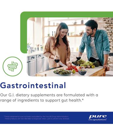 Pure Encapsulations G.I. Fortify Capsules - Supports G.I. Function, Motility, and Detox - 120 Caps - Buy Online on GoSupps.com
