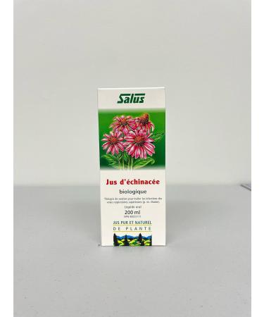 Salus Echinacea Fresh Plant Juice | Cough & Cold Defense Herbal Supplement | Reduces Inflammation | Immune System Support for Adults and Kids | Vegan-Friendly - Buy Online on GoSupps.com