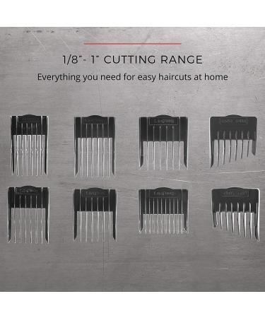 Remington HKVAC2000A Vacuum Haircut Kit for Men - 18 Piece Black Beard Trimmer and Hair Clippers Set - Buy Online on GoSupps.com