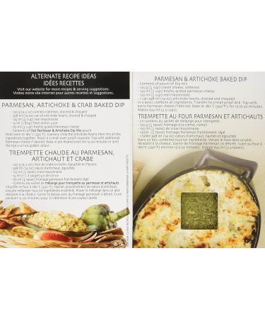 Gourmet du Village Baked Dip Parmesan Artichoke Parmesan and Artichoke 0.5 Ounce (Pack of 1) - Buy Online on GoSupps.com