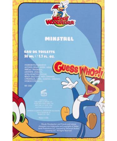 First American Brands Kids Woody Woodpecker Minstrel Perfume 1.7 Ounce - Buy Online on GoSupps.com