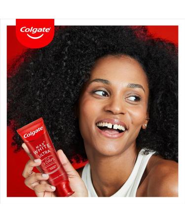 Colgate Max White Ultra Freshness Pearls Teeth Whitening Toothpaste 75ml - Whitens Teeth in 3 Days, Long Lasting Freshness - Enamel Safe Formula - Removes Deep Stains - With Fluoride for White Teeth - Buy Online on GoSupps.com