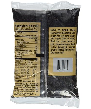 Trader Joe's Wild Rice - 2 x 16 oz. Bags - Buy Online on GoSupps.com