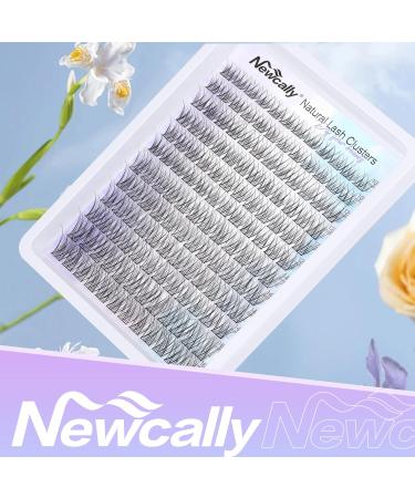 Natural Lash Clusters Kit | Wispy Eyelash Extensions | C Curl DIY Kit with Bond & Seal by Newcally - Buy Online on GoSupps.com