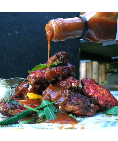 Cheeky Indian Tang 'n' Cheek Hot & Sour Chilli Sauce 220g - Ideal for BBQ & Grilled Vegetables, Vegetarian & Gluten-Free - Buy Online on GoSupps.com