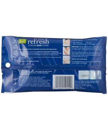 Ban Total Refresh Cooling Body Cloths - Invigorate 10 Pack | Refreshing & Soothing Body Wipes for All-Day Comfort - Buy Online on GoSupps.com