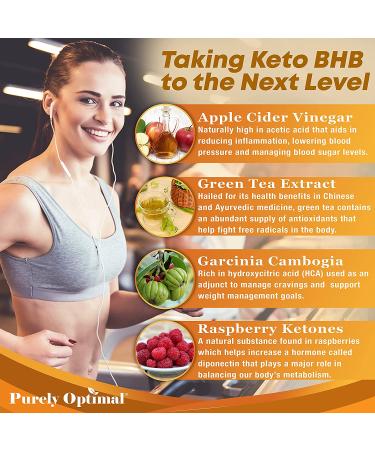 Premium Keto Pills + Apple Cider Vinegar Capsules - Boost Energy & Focus, Manage Cravings, Metabolism Support | BHB Keto Diet Pills for Women & Men - Buy Online on GoSupps.com