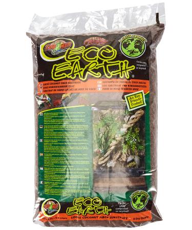 Zoo Med Eco Earth Loose Coconut Fiber Substrate Size: 8 q (8.8 L) Loose