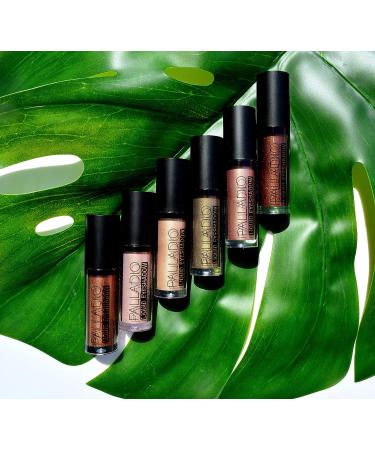 Palladio Liquid Eyeshadow - Jasper: Long-Wear Creamy Shimmery Formula - Buy Online on GoSupps.com