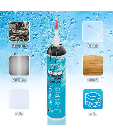 Microbe-Lift Aqua-Fix 300g - Versatile Underwater Glue for Aquariums | Safe for Rocks Glass & More - Buy Online on GoSupps.com