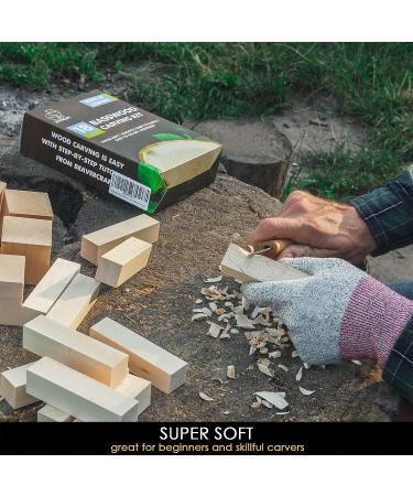 BeaverCraft 18pcs Basswood Carving Blocks - Whittling Wood Kit for Wood Carving and Whittling Set - Buy Online on GoSupps.com