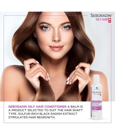 Seboradin Hair Conditioner 200ml | Flushing for Oily Hair Dandruff Psoriasis & Hair Loss - Scalp Care for Men & Women - Buy Online on GoSupps.com